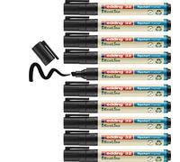 edding 32 EcoLine marcador para flipcharts - negro - 10 rotuladores - punta bise