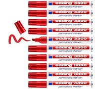 edding Rotulador 3300 N.2 Punta biselada Rojo