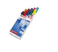 edding Marcador permanente 3300 - punta biselada 1,5-3 mm - indeleble - multicolor, juego de 10