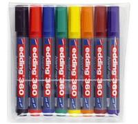 Edding 360 - Rotulador de pizarra (VE = 8 colores