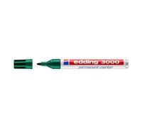 Rotulador edding marcador permanente 3000 verde -punta redonda 1,5-3 mm