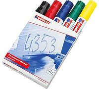 edding 4-800999 800 - Rotuladores permanentes recargables (4-12 mm, 5 unidades, surtidos)