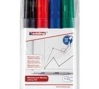 EDDING - 4 rotuladores para pizarra 660 Edding 4-660-4