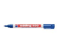 Edding 400 Azul 10pieza(s) - Marcador permanente (Azul, Azul, Color blanco, De plástico, 1 mm, 10 pieza(s))