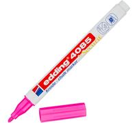edding Marcador de tiza 4085 – rosa neón, punta redonda 1–2 mm, borrable, 1 rotulador