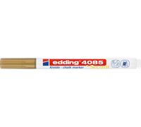 Edding 4085 Rotulador de tiza color oro redondo de 1 a 2 mm