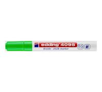 edding Marcador de tiza 4095 punta redonda 2-3 mm borrable pack de 10 Verde Niños