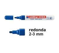 Edding 4095 Chalk Marker 10 Units Azul Niños