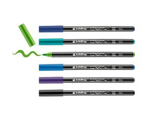 Edding 4200 Porcelana Cepillo Ben 1 - 4 mm - Color Fresco Juego