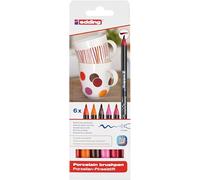 Edding 4200 Porcelana Pincel (Pack de 6)