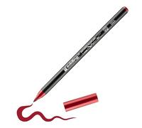 edding 4200 rotulador con punta de pincel para porcelana - carmesí - 1 rotulador - punta de pincel de 1-4 mm - para pintar y decorar cerámica - tinta resistente a la luz y lavavajillas, secado rápido