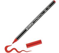 edding 4200 rotulador con punta de pincel para porcelana - rojo - 1 rotulador - punta de pincel de 1-4 mm - para pintar y decorar cerámica - tinta resistente a la luz y lavavajillas, secado rápido