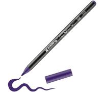 edding 4200 rotulador con punta de pincel para porcelana - violeta - 1 rotulador - punta de pincel de 1-4 mm - para pintar y decorar cerámica - tinta resistente a la luz y lavavajillas, secado rápido