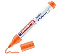 Edding 4500 - Rotulador para ropa (punta redonda, 2-3 mm), color naranja