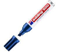 edding Rotulador permanente 500 Azul Caja x10