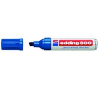 Edding 500 Permanent Marker Blue (10) - Marcador permanente (Azul)
