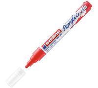 Edding 5100-902 - 1 Marcador Acrílico de Trazo Medio - Punta Redonda 2-3 mm - Rojo