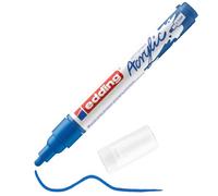 Edding 5100-903 - 1 Marcador Acrílico de Trazo Medio - Punta Redonda 2-3 mm - Azul Genciana