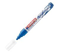 Edding 5100-933 - 1 Marcador Acrílico de Trazo Medio - Punta Redonda 2-3 mm - Azul Oscuro