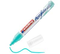 Edding 5100-934 - 1 Marcador Acrílico de Trazo Medio - Punta Redonda 2-3 mm - Turquesa