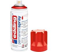 Edding 5200-902 - spray permanente de pintura acrílica - 200 ml - roj