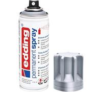 Edding 5200-923 - Spray Permanente de Pintura Acrílica - 200 ml - Plata mate
