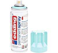 edding 5200 spray permanente - azul pastel - 200 ml - pintura acrílica para pintar y decorar vidrio, metal, madera, cerámica, plástico, lienzo - aerosol, spray acrílico, spray de pintura