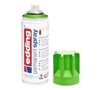 edding 5200 spray permanente - verde limón mate - 200 ml - pintura acrílica para pintar y decorar vidrio, metal, madera, cerámica, plástico, lienzo - aerosol, spray acrílico, spray de pintura
