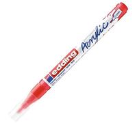 edding Marcador acrílico 5300-902 – Trazo fino, punta redonda 1-2 mm – Rojo