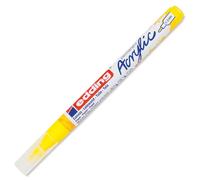 Edding 5300-905 -1 Marcador Acrílico de Trazo Fino - Punta Redonda 1-2 mm - Amarillo