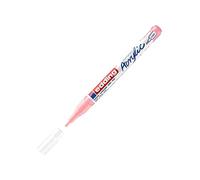 Edding 5300 marcador acrílico de trazo fino - rosa - 1 rotulador acrílico resistente al agua - punta redonda 1-2 mm - pintura acrílica para lienzo, papel kraft, madera y piedra