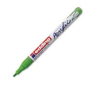 Edding 5300 marcador acrílico de trazo fino - verde limón - 1 rotulador acrílico resistente al agua - punta redonda 1-2 mm - pintura acrílica para lienzo, papel kraft, madera y piedra