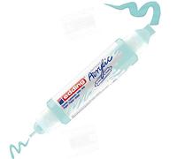 Edding 5400-916 - 1 Marcador Acrílico de Tubo 3D - Doble Punta 2-3mm y 5-10mm - Azul Pastel