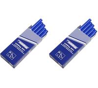Edding 661-003 - Marcador para pizarra blanca, 10 unidades, color azul (Paquete de 2)