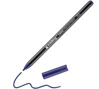 Edding 1300 rotulador - punta redonda - trazo 2 mm. - tinta con base de agua - color azul (10 uds)