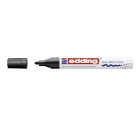 edding Marcador 750 - tinta opaca brillante, punta redonda 2-4 mm, negro, 1 rotulador
