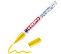 edding 751 marcador de tinta opaca brillante - amarillo - 1 rotulador - punta re