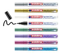 edding Rotulador de pintura 751 Gloss 8 unidades multicolor Niños