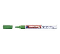edding Rotulador 751 – tinta opaca brillante – punta redonda 1-2 mm – verde – 1 rotulador