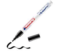 edding 753 marcador de tinta opaca brillante para caligrafía - negro - x1 - punta caligrafía 1-2,5 mm - vidrio, piedra, plástico, papel - resistente al agua, opaco - bullet journal, escritura a mano