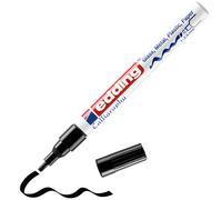 edding Marcador 753 Caligrafía negro x1 – punta 1–2,5 mm, tinta opaca brillante, resistente al agua