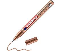 edding Rotulador 780 – tinta opaca brillante permanente, punta extrafina 0,8 mm – cobre, 1 unidad