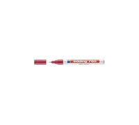 EDDING 780 Marcador Permanente Punta Fina Metalica Trazo 0.8 Mm Rojo Ref. 780-02