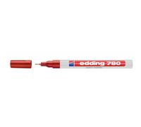 Edding - 780 marcador permanente Punta fina Rojo 4-780002