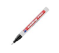 edding Rotulador 780 tinta opaca brillante punta extrafina 0,8 mm negro, 1 rotulador