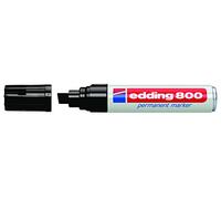 Edding 800 Permanent Marker Black - Marcador permanente (Negro)