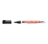 edding 8015 F marcador para laboratorio - negro - x1 - punta redonda 0,75 mm - etiquetado extrafino de superficies lisas y transparentes (p. ej., vasos de reacción, equipos de laboratorio, etiquetas)
