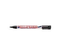 Edding 8040 Marcador de Ropa Negro - Escritura Permanente en Textiles - Lavable Hasta 95 Grados Celsius (2)