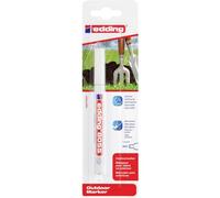 Edding Marcador permanente 8055 para exteriores Punta redonda 1-2 mm Blanco 1 rotulador
