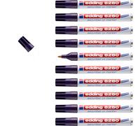 Edding Marcador de seguridad 8280UV – visible bajo la luz ultravioleta – punta redonda 1,5 mm